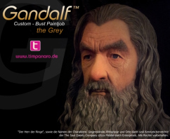 Gandalf Büste Paintjob